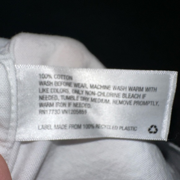 Cat & Jack White Button Down Kids Shirt - Picture 6 of 6